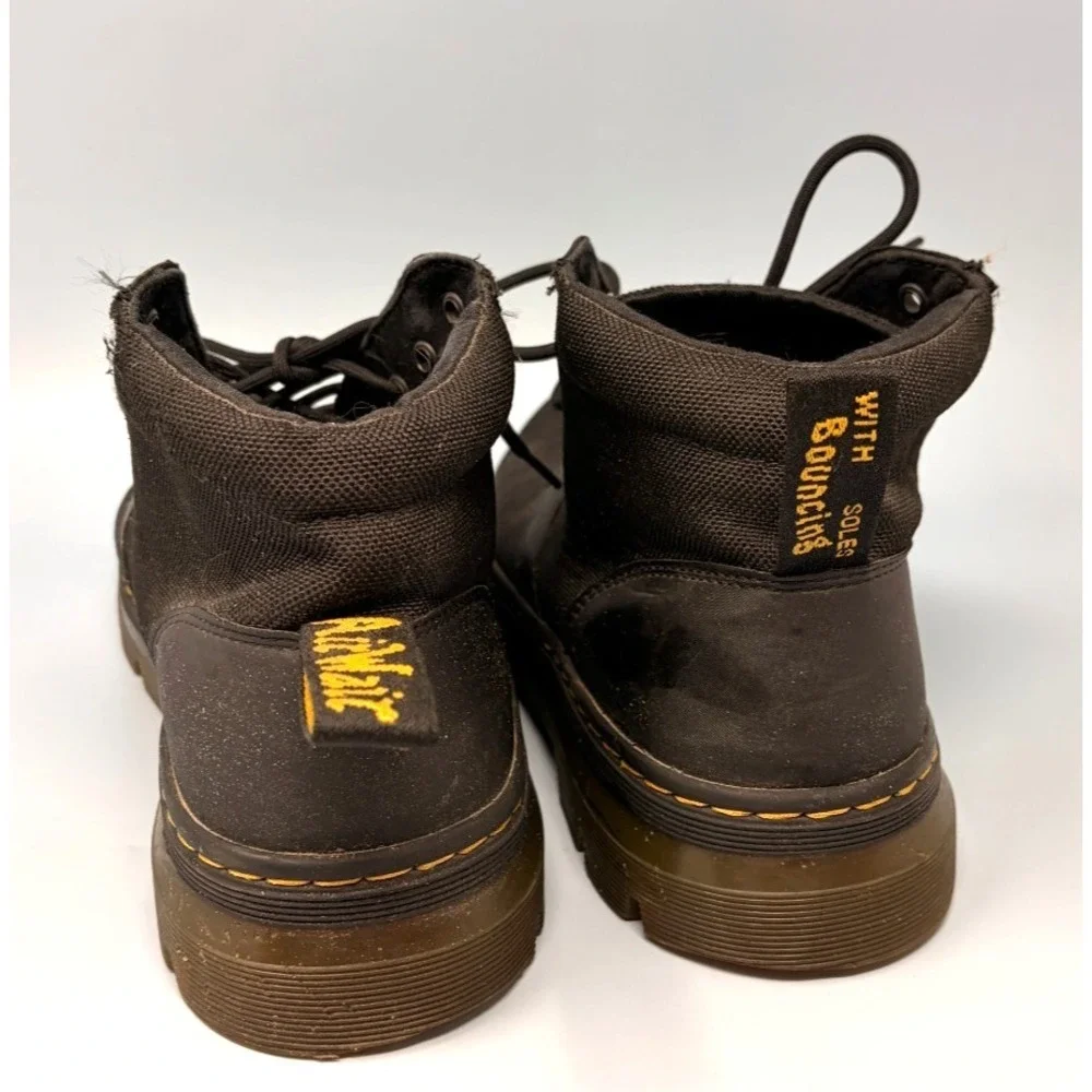 Dr. Martens Bonny Black Canvas Chukka Boots Men's US 10 UK 9 EU 43